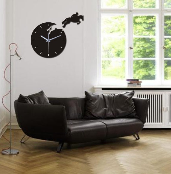 Eco-friendly acrylic wall sticker clock