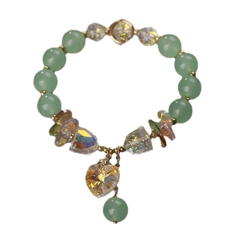 Aquamarine Crystal Bracelet For Women Affordable Luxury Fashion