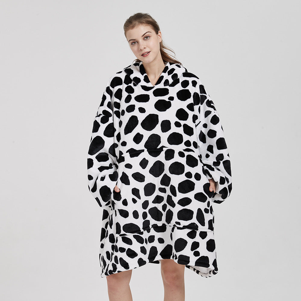 TV blanket outdoor cold and warm night gown