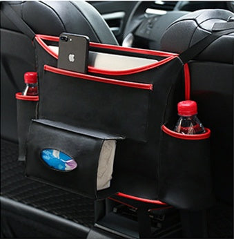 Car seat back storage bag