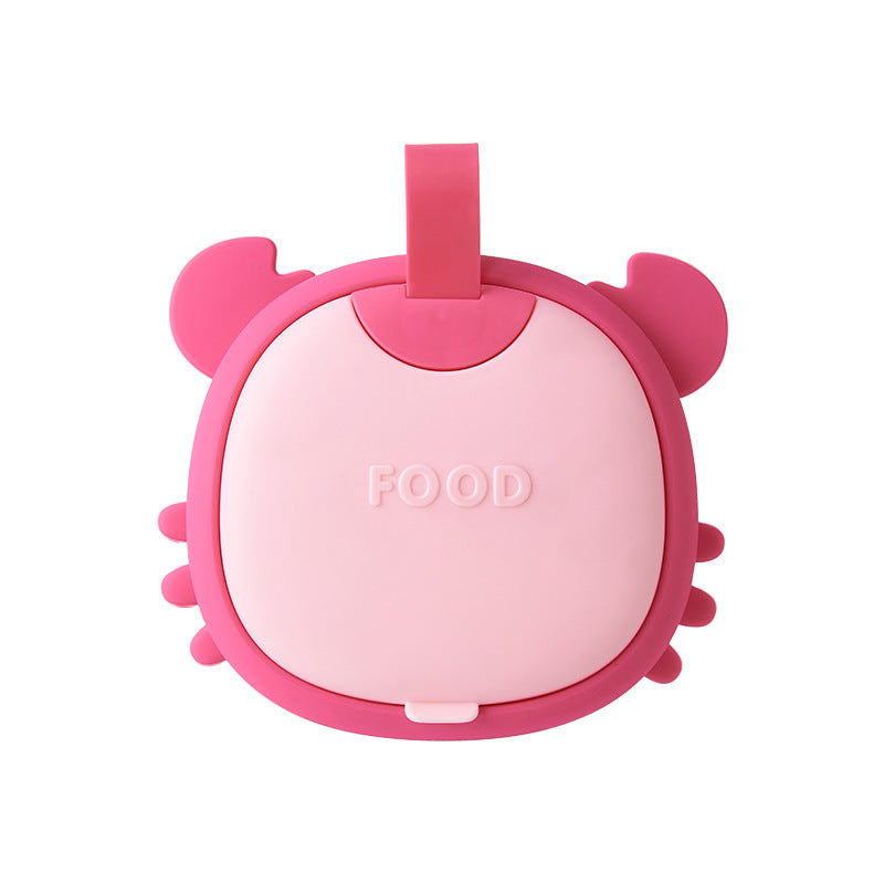 New Children's Outgoing Supplementary Food Bowl Portable Tableware Set