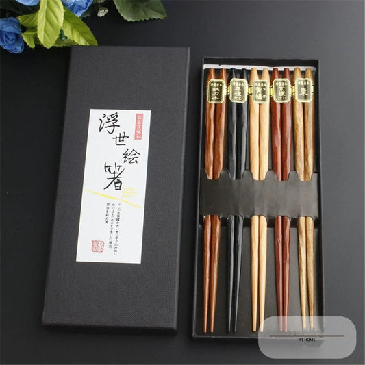 Japanese natural wooden chopsticks