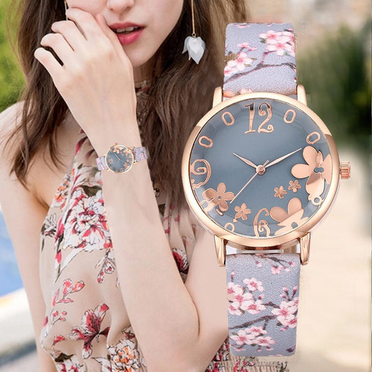 Leather Ladies' Watch