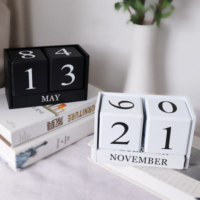 Creative calendar living room decoration