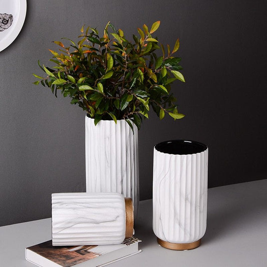 Modern minimalist ceramic vase