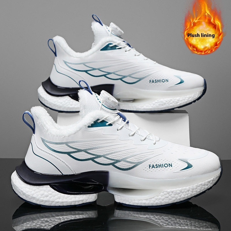Rotating Button Running Sneaker Men