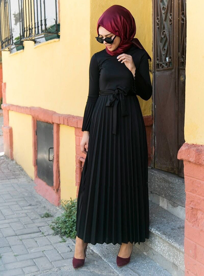 Long cardigan dress