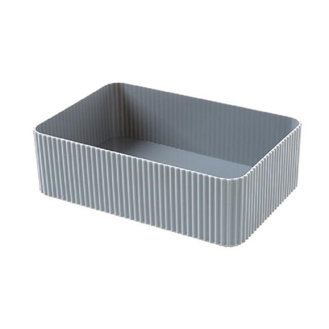 Desktop plastic storage box