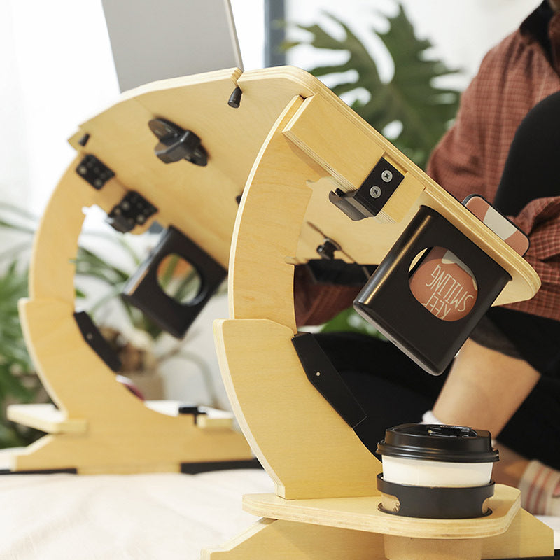 Wooden Foldable Computer Desk