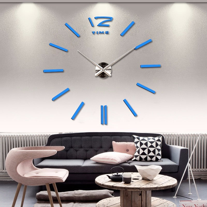 DIY creative fashion home decor acrylic wall clock