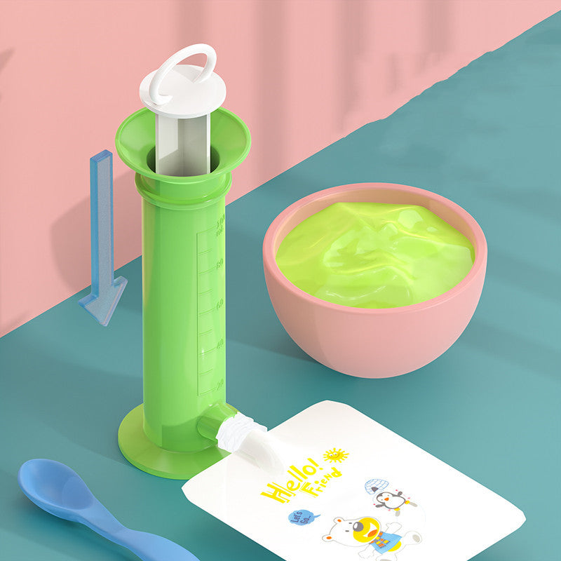 Easy Syringe Baby Food Filler Tool