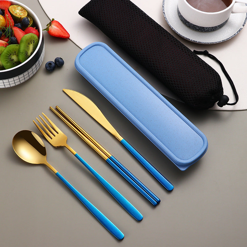 Stainless Steel Portable Gift Cutlery Set