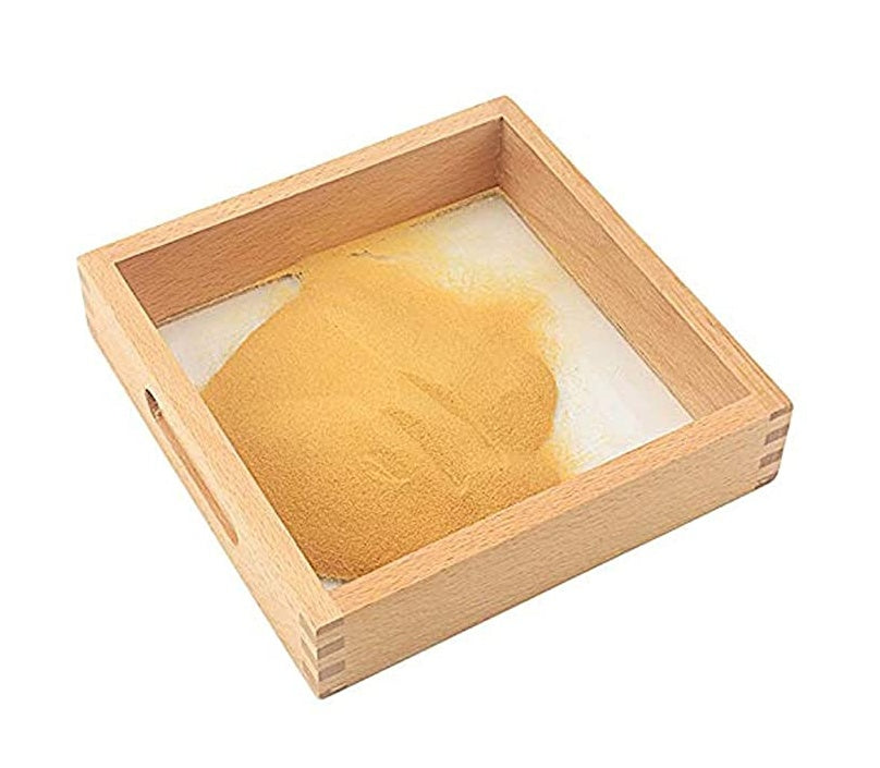 Wooden sand box