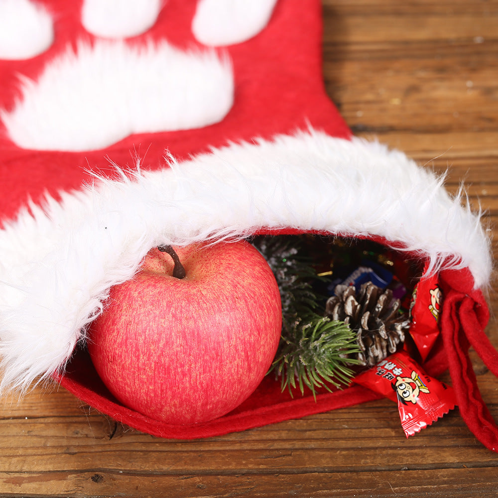 Christmas Long Hair Pet Socks