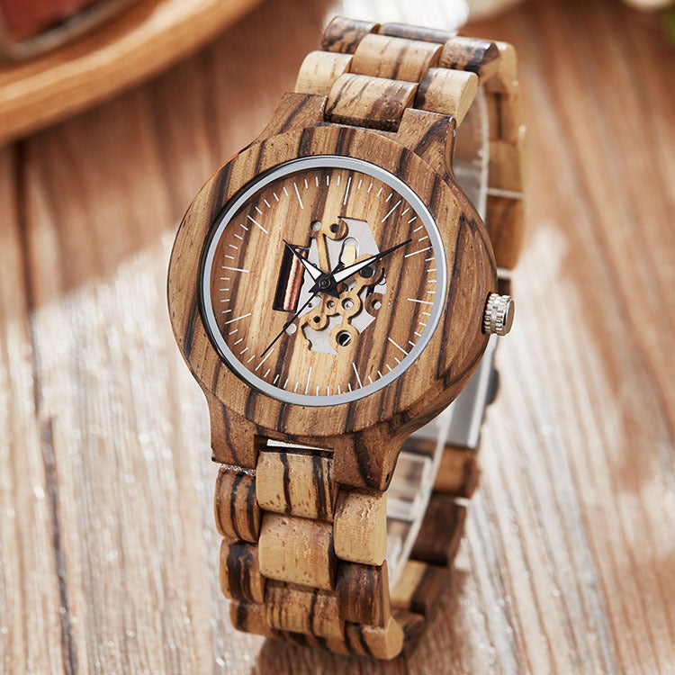 Couple wooden watch