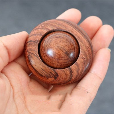 Wooden mahogany handle