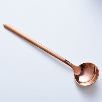 Matte frosted 304 coffee spoon