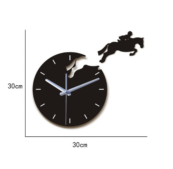 Eco-friendly acrylic wall sticker clock