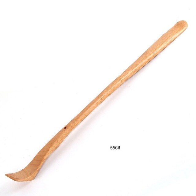 Wooden Tool Back Raker Scratching