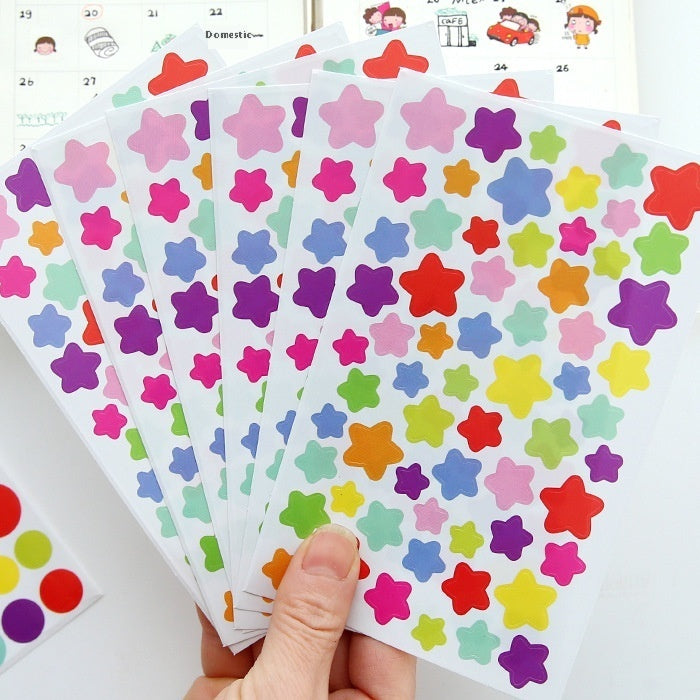 Love Stickers Colorful Decorative Stickers DIY Album