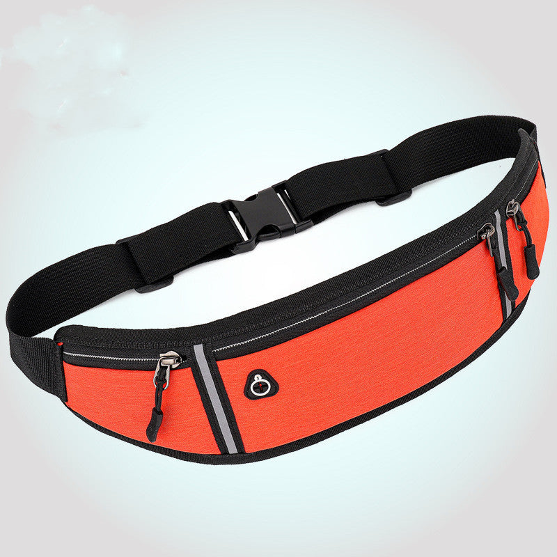 Fitness exercise waist bag running mobile phone bag