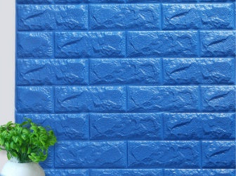 Self-adhesive Wallpaper Waterproof Anti-collision Background Wall Brick Wallpaper 3d Solid Wall Stickers Soft Bag