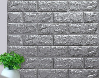 Self-adhesive Wallpaper Waterproof Anti-collision Background Wall Brick Wallpaper 3d Solid Wall Stickers Soft Bag