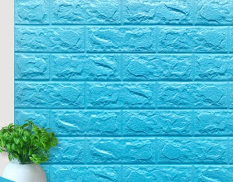 Self-adhesive Wallpaper Waterproof Anti-collision Background Wall Brick Wallpaper 3d Solid Wall Stickers Soft Bag