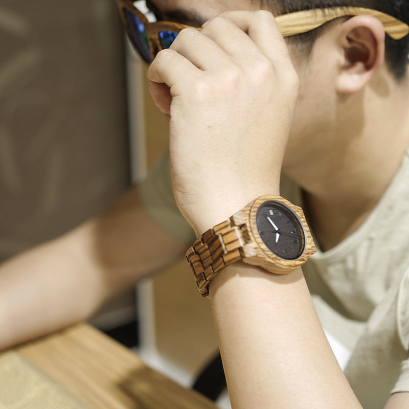 New wooden watch