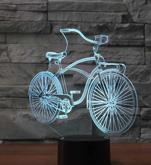 Bicycle series 3d night light