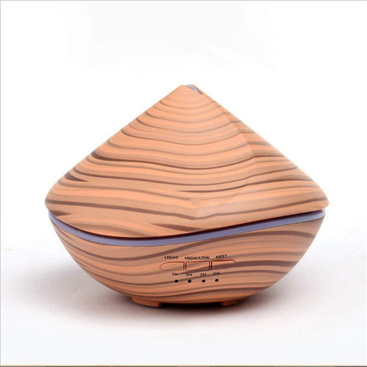 Wood Grain Aroma Diffuser Ultrasonic Wood Grain Humidifier