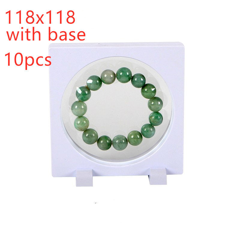 Buddha Beads Jewelry Gift Badge Crafts Display Plastic Packaging Box