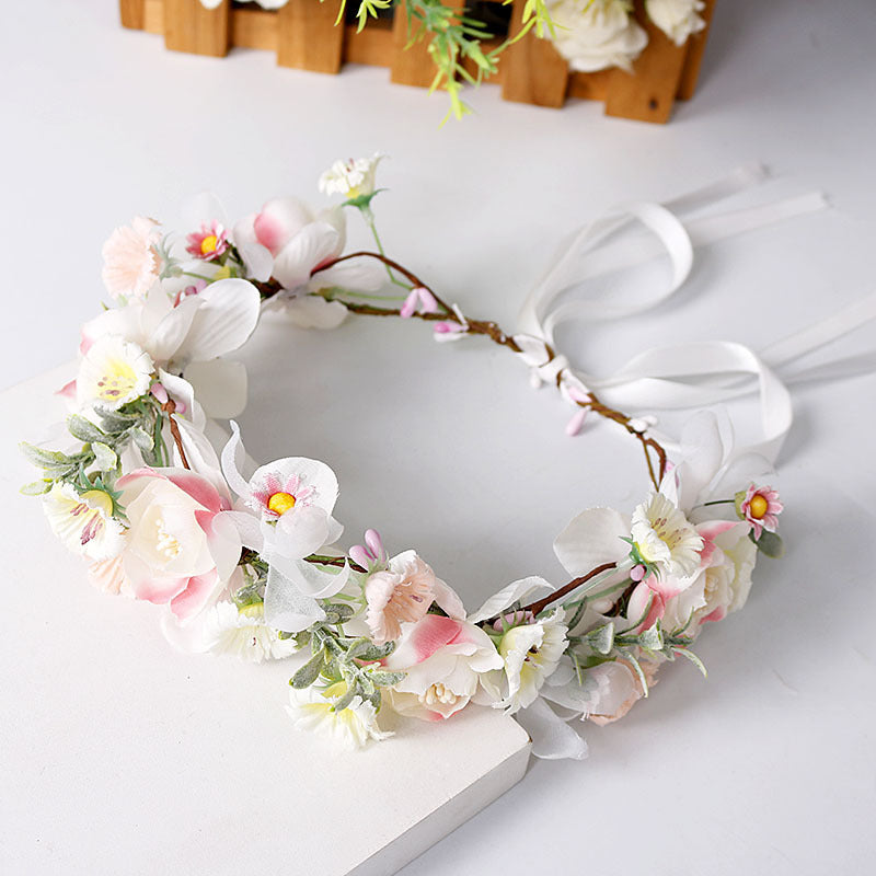 Hair Band Hair Band Bride Wedding Wedding Dress Hair Accessory Head Flower