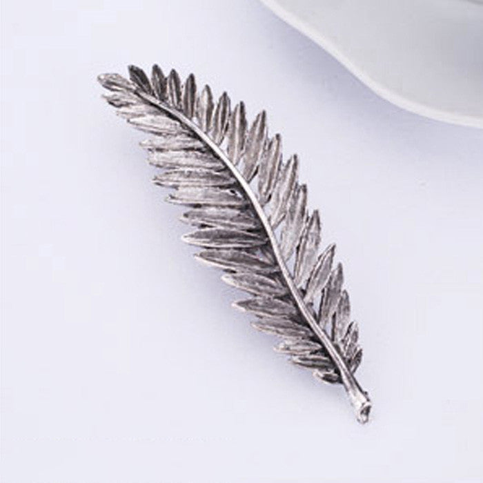 Feather Vintage Starfish Clip Side Clip Bangs Hair Clip