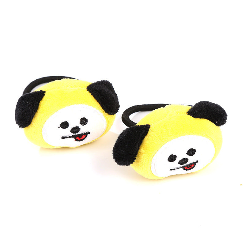 Cartoon Plush Doll Hair Band Love Hairpin Rabbit Hair Band Animal Hair Band