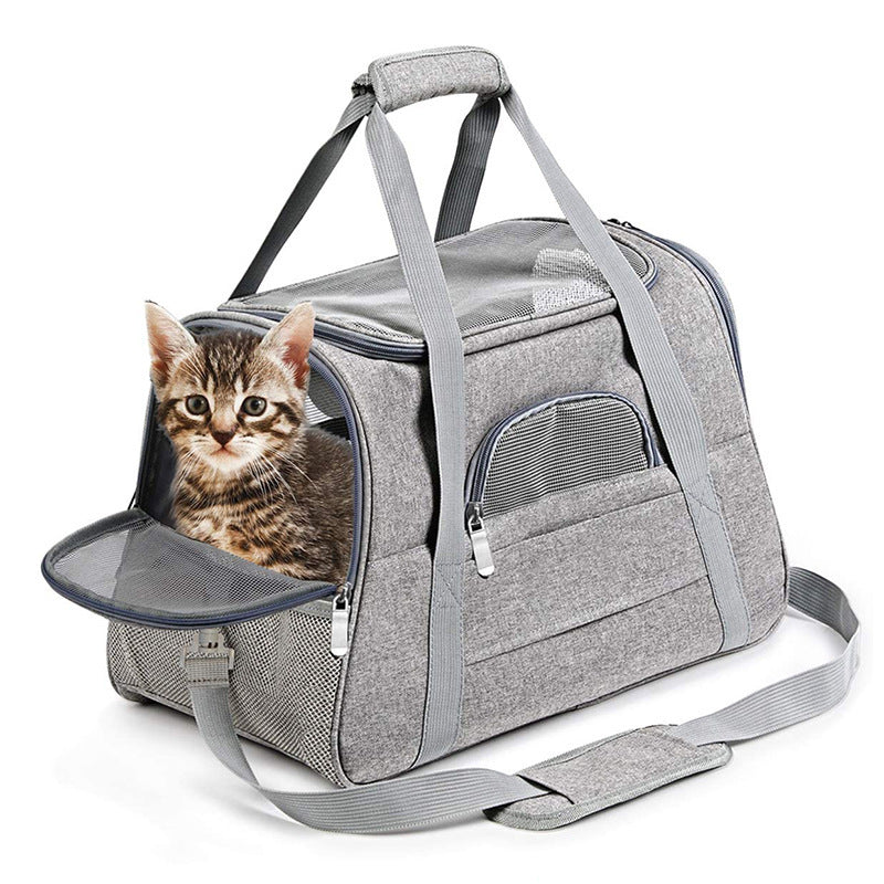 Portable Breathable Car Pet Bag Portable Foldable Pet Bag