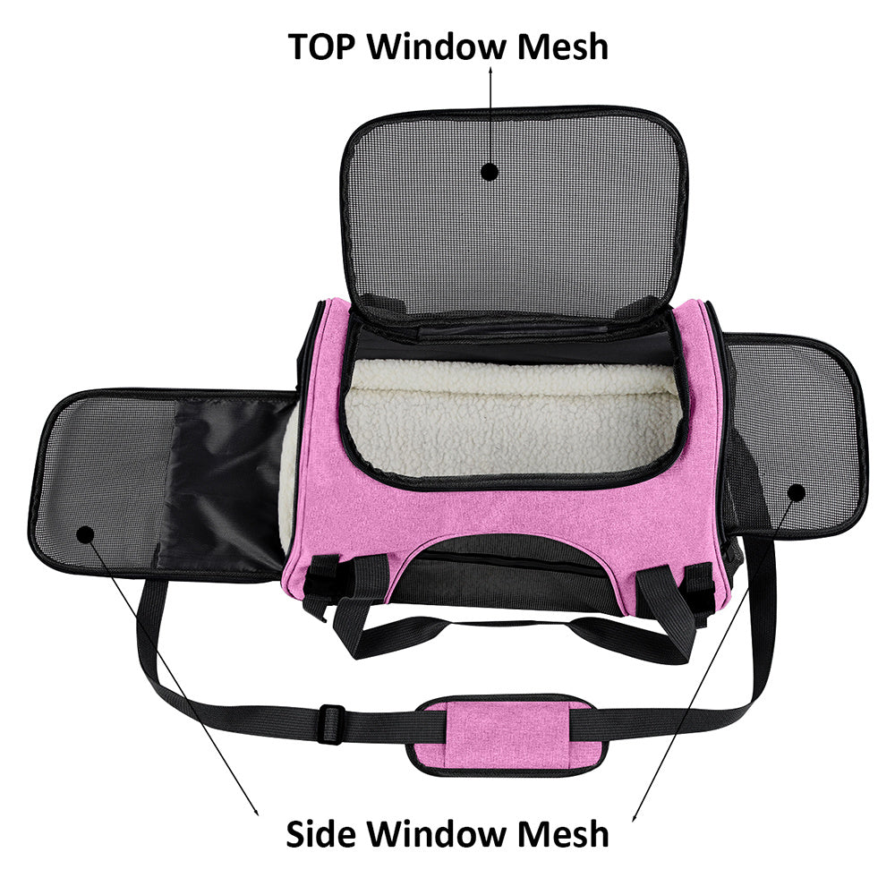 Portable Breathable Car Pet Bag Portable Foldable Pet Bag