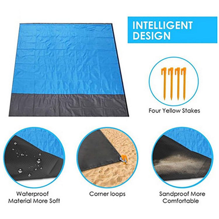 Cross-border Spot Outdoor Beach Mat Portable Folding