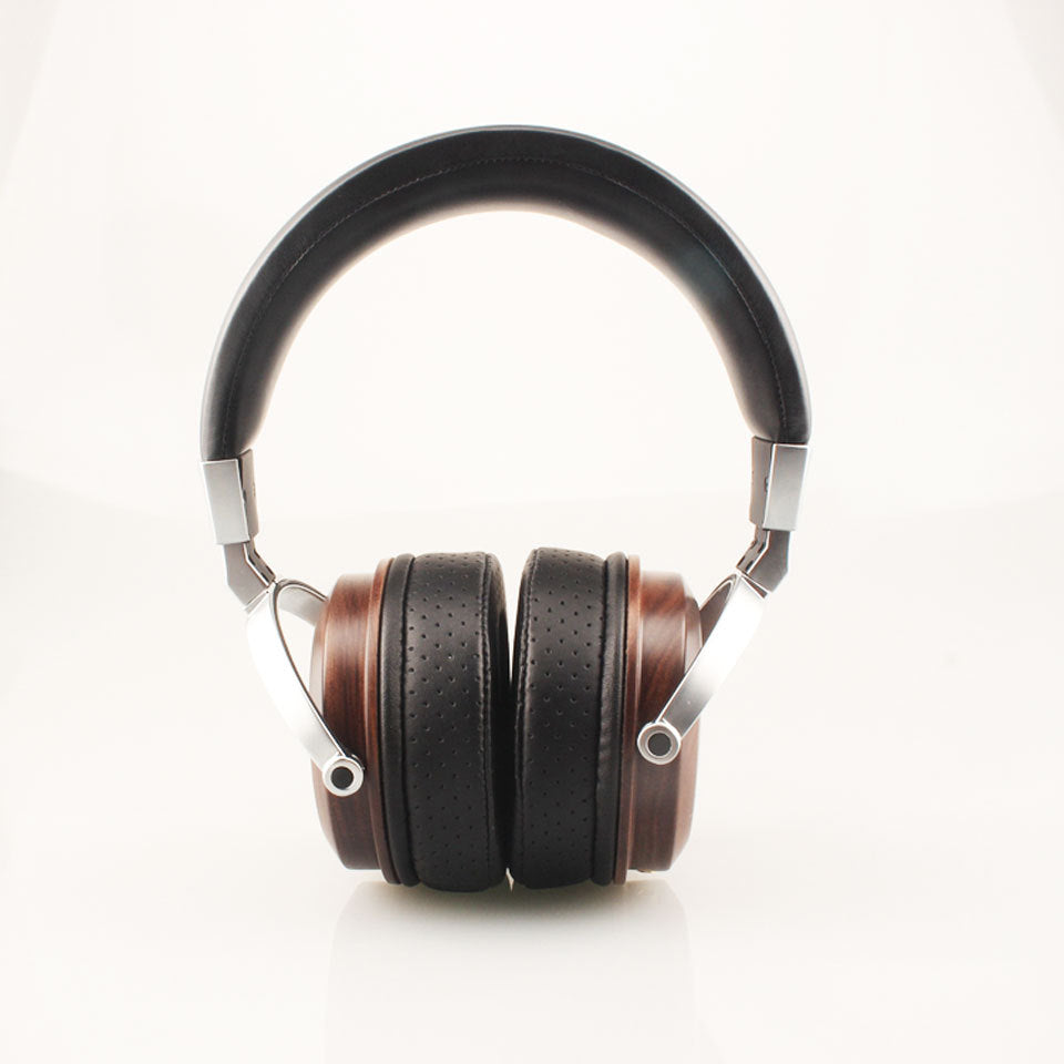 Music Monitoring Wooden Head-mounted Wooden Headphones