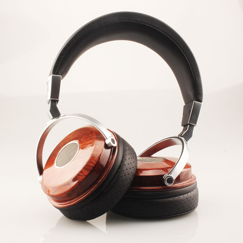 Music Monitoring Wooden Head-mounted Wooden Headphones