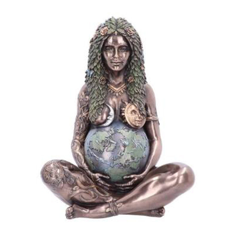 Mother Earth Statue Resin Decoration