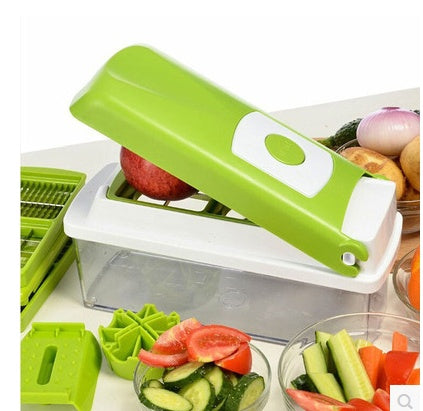 Kitchen Gadgets Multifunctional Diced Salad Vegetable Cutter