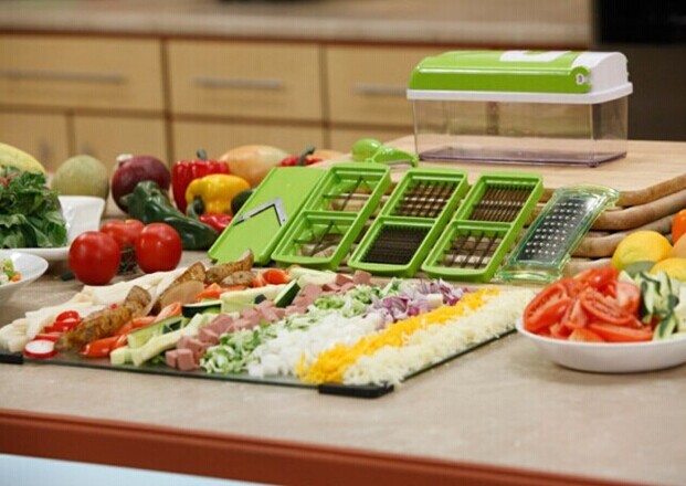 Kitchen Gadgets Multifunctional Diced Salad Vegetable Cutter