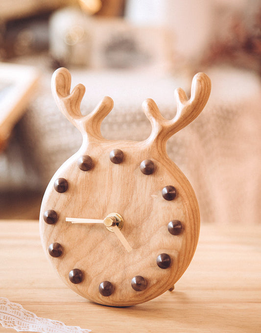 Nordic Solid Wood Simple Wall Clock Pendulum