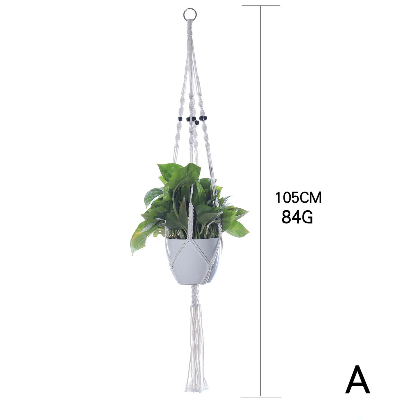 Cotton Rope Hanging Net For Gardening And Greening Flower Pot