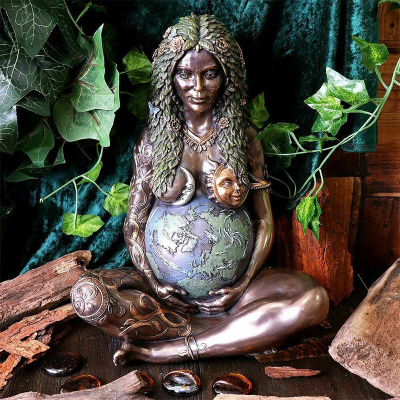 Mother Earth Goddess Statue Resin Crafts Home Decoration Garden Statues & Sculptures for Decoration Crafts Home Decor