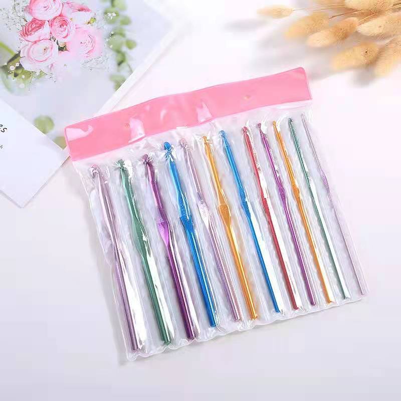 Color Alumina Single Head Knitting Crochet DIY Knitting Crochet Set