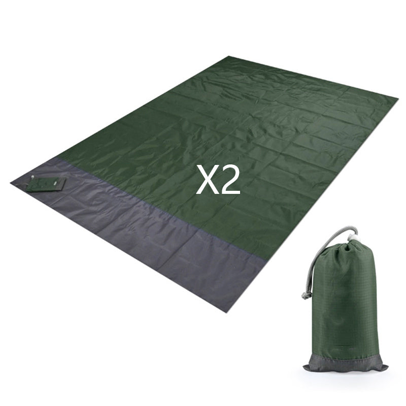 Cross-border Spot Outdoor Beach Mat Portable Folding