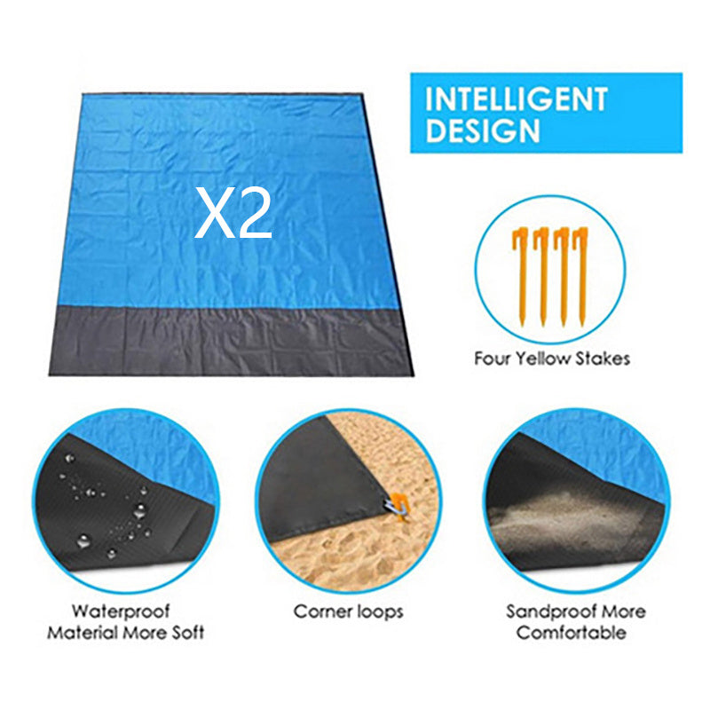 Cross-border Spot Outdoor Beach Mat Portable Folding