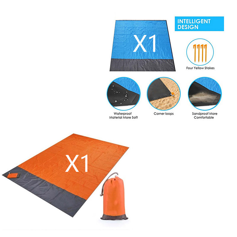 Cross-border Spot Outdoor Beach Mat Portable Folding